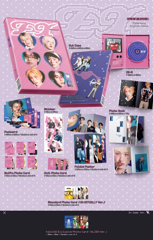 P1Harmony - EX - Hello82 Exclusive (In Game Version) (hello82) CD Album - Image 1 of 1