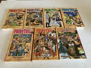 Fairy Tail Volume 1-7 Lot English Manga First Print - Picture 1 of 11