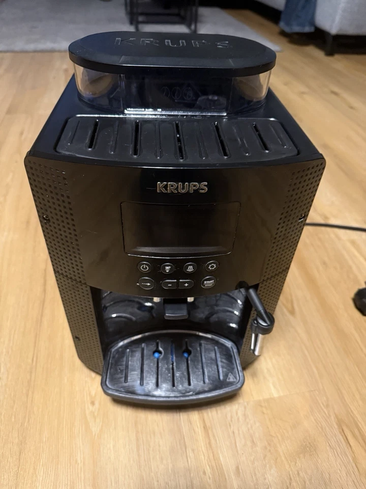 Krups EA81 Kaffeevollautomat, Schwarz, mit Display - Bild 1 von 3