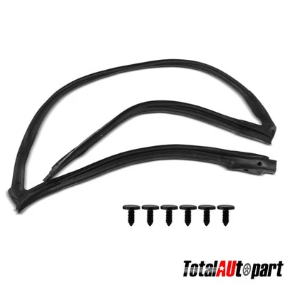 Sello de resistencia para Chevrolet Corvette 1986-1996 convertible panel de techo delantero Foto 1 de 4