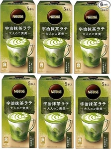 Nestle adult reward Uji Matcha Latte Stick 5P x 6 boxes JAPAN - Picture 1 of 4