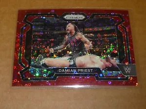 2024 Panini Prizm WWE WRESTLING UNDER CARD RED DAMIAN PRIEST 95/99 O7607 - Picture 1 of 1