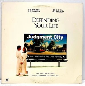 Defending Your Life Laserdisc 1991 Meryl Streep Widescreen Albert Brooks - Picture 1 of 4