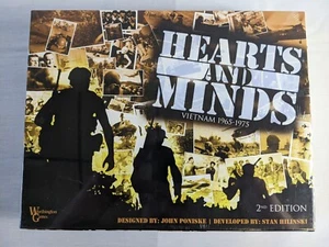 Hearts And Minds War Board Game 2nd Ed *SEALED* NEW Worthington Games 2014 - Picture 1 of 2