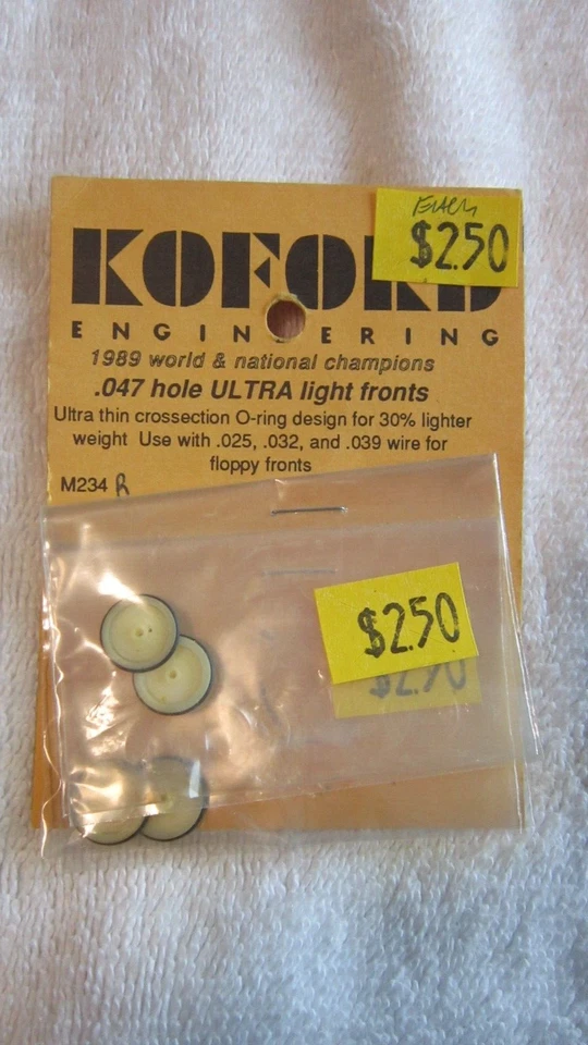 KOFORD ENGINEERING .047 HOLE ULTRA LIGHT FRONT TIRES  M234 - Image 1 of 1