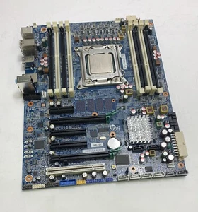 HP Z420 Workstation Socket 2011 Motherboard with CPU 708615-001 / 618263-003 - Picture 1 of 5