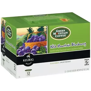 Green Mountain Wild Mountain Blueberry-12 Keurig Pods - Picture 1 of 2