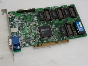 S3 Virge/DX, 86C375, VRAM 2MB, PCI, VGA, Diamond Stealth 3D 2000 Pro - WORKING - Picture 1 of 5