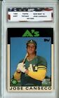 1986 Topps Traded Tiffany #20T Jose Canseco Rookie Card AGC 10 Gem Mint