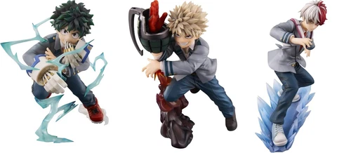 UNION CREATIVE My Hero Academia Intern ver. Figure Midoriya Bakugo Todoroki F/S Cover
