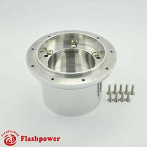 Kit adaptador de volante Flashpower Boss MG MGA MGB GT Roadster pulido - Imagen 1 de 4