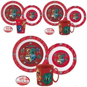 Harry Potter Children's Dishes Set 3 PC Breakfast Set Geschirrset Microwave - Picture 1 of 3
