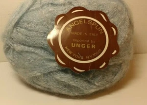 Unger Angelspun Yarn 1.7 OZ. skeins %21/58/21 Mohair/Acrylic/Nylon - Picture 1 of 2
