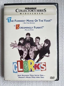 Clerks (DVD, 1999) Collectors Series Widescreen Dolby Surround Non-Rental - Imagen 1 de 4