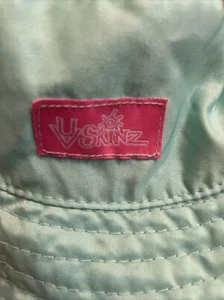 Uvskinz Swim Hat 3T Teal Animals Cat Turtle Pink UPV 50+ Sunwear Summer Pool Hat - Picture 1 of 7