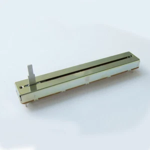 PITCH SLIDER FADER FITS TECHNICS MK2 SL1200 SL1210 CLICKLESS RETAINS 0% LOCK NEW - Picture 1 of 7