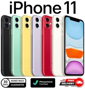 Apple iPhone 11 A2111 - 64GB | 128GB | 256GB - Unlocked Verizon T-Mobile AT&T - Picture 1 of 9