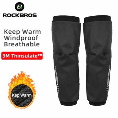 ROCKBRO Invierno Térmico Ciclismo Rodilleras Exterior Calentadores de Piernas Motocicleta Leggings Foto 1 de 4
