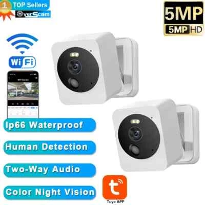 telecamera wifi interno-esterno Mini WiFi IP Camera Indoor Wireless Camera 5MP - Immagine 1 di 4