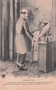 Carte postale ancienne postcard types du TARN le médecin - Imagen 1 de 1