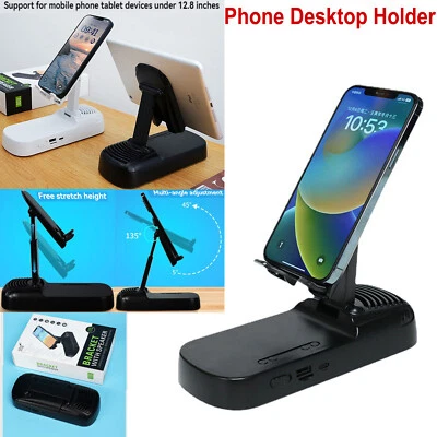 Mobile Phone Tablet PC Lazy Desktop Charging Holder Stand with Bluetooth Speaker - Image 1 of 4