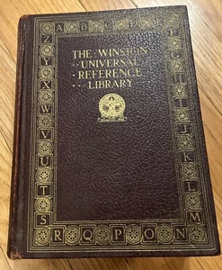 Winston Universal Reference Library 1939 0riginal Vintage Book w Illustrations - Picture 1 of 16