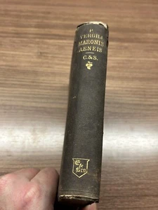 Antique 1868 Hardcover Book The Aeneid of Virgil by Thomas Chase 415 pgs. - Imagen 1 de 12