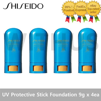 SHISEIDO UV Protective Stick Foundation 9g x 4ea / 4 Color / SPF36/PA+++  = - Image 1 of 4