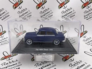 DIE CAST " FIAT 1400A DIESEL - 1954 " +  BOX 2  1/43 FIAT STORY - Imagen 1 de 2