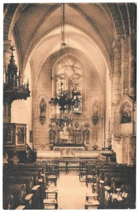 AIGREFEUILLE-d' AUNIS 17 Kirche AK Sepia geschrieben an Frau Metzgerei 1933 - Bild 1 von 2