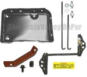 Battery Tray & Hold-Down Set for 1963-1966 MoPar A-Body - Picture 1 of 2