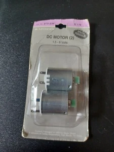 Archer 273-234  DC motor lot of 2, 1.5-6V NOC - Picture 1 of 1