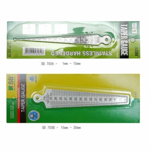 2 Set Taper Gauge 1~15mm,15~30mm 700A 700B Diameter Measure SB Made in Korea - Picture 1 of 3