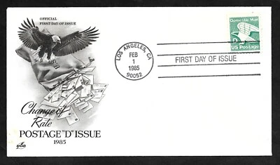 #2111 (22c) "D" & Eagle ArtCraft FDC - Image 1 of 2