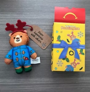 McDonalds Happy Meal Paddington Bear Reindeer Antlers 2023 5'' Xmas Decoration - Picture 1 of 2