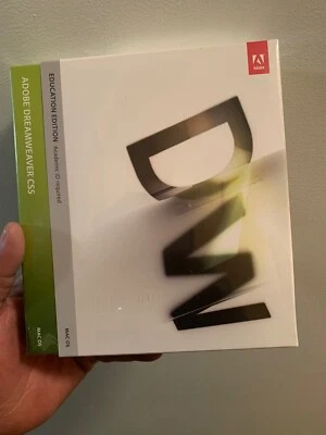 Adobe Dreamweaver CS5 Mac OS Education Edition Serial Inside Brand New - Sealed - Image 1 of 4