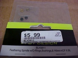 BLADE BLH3911 = FEATHERING SPINDLE W/O-RINGS, BUSHINGS & HRDWR: mCP X BL (NEW) - Picture 1 of 1