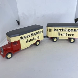 Wiking HO 1/87 Mercedes-Benz L 2500 Moving Truck "Heinrich Klingenberg" MPN 845 - Picture 1 of 4