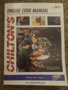 Chilton's Engine Code Manual (8851) - Picture 1 of 1