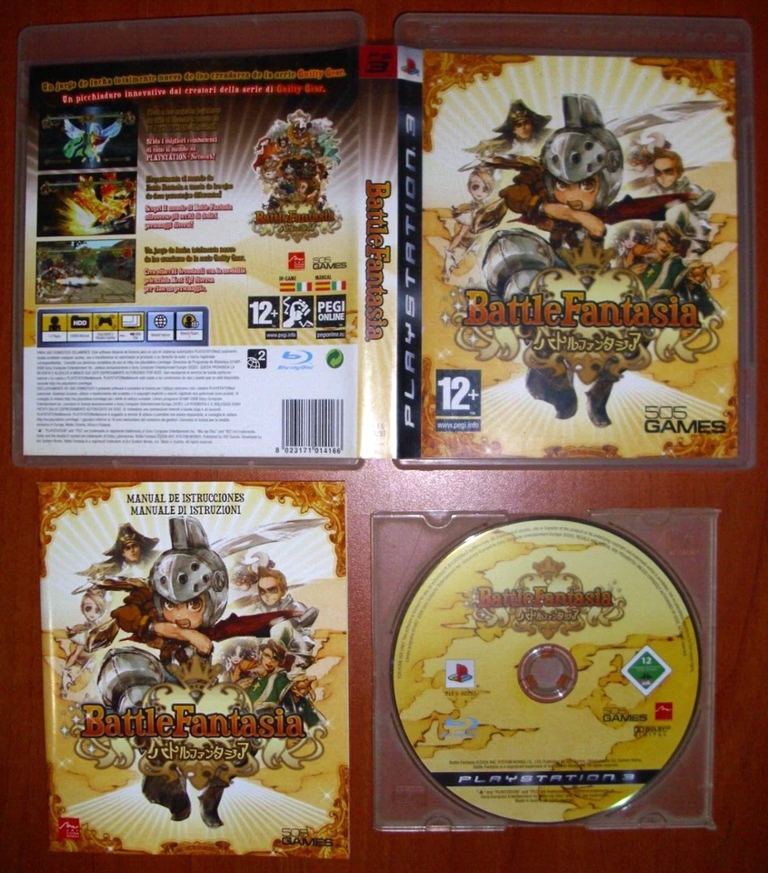 BattleFantasia (Battle Fantasia) PlayStation 3 PS3, Versión Española ¡COMPLETO! - Imagen 1 de 1