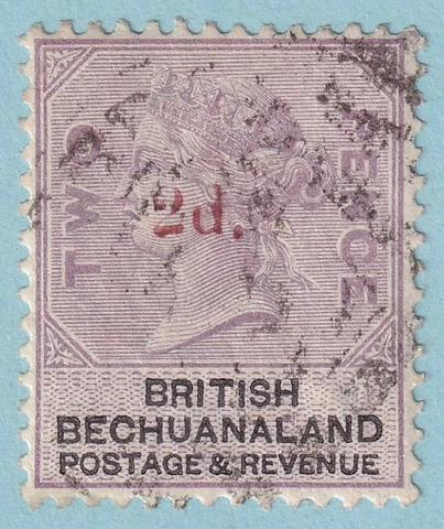 BRITISH BECHUANALAND 25  USED - NO FAULTS VERY FINE! - XKH Cover