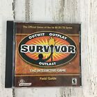 Survivor PC CD-ROM Interactive Game 2001 Infogrames CBS TV Show Vtg
