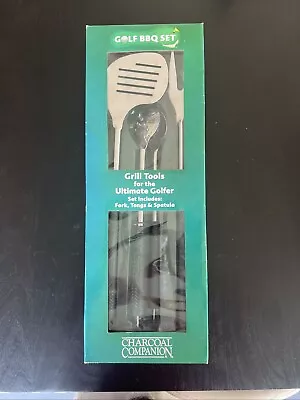 Golf BBQ Set - Charcoal Companion Grill Tools for the Ultimate Golfer New - Image 1 of 4