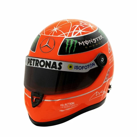 1:4th Scale Michael Schumacher Final F1 Helmet Replica 2012 Cover