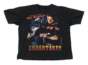 The Undertaker "Look Into The Eyes Of The Deadman" Double Sided T-Shirt - Picture 1 of 5