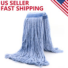 24 oz Cotton Heavy Duty Loop-End String Swinger Mop Head Replacement Easy Wring
