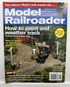 Model Railroader June 2014 - Free Shipping - Picture 1 of 1