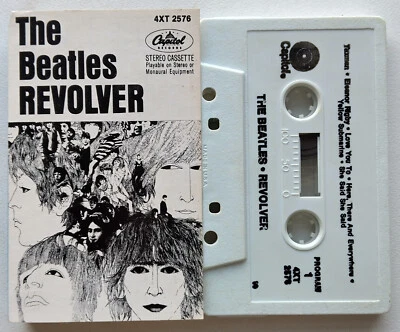THE BEATLES - REVOLVER (CAPITOL 4XT2576) 1970s USA CASSETTE TAPE *READ* - Image 1 of 4