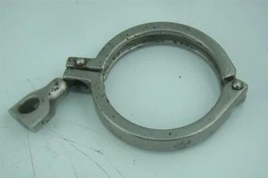 2-1/2" Stainless Steel Sanitary Tri-clamp 2-1/2'' - Picture 1 of 6
