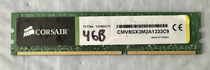 Escritorio Corsair CMV8GX3M2A1333C9 ValueSelect 4 GB DDR3-1333 (PC3-10666) 1,5 V - Imagen 1 de 1